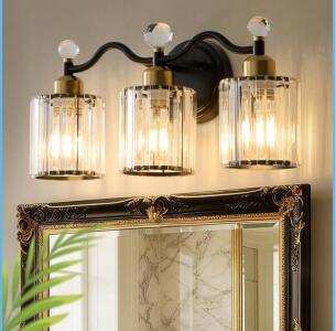 (2) Quasipeda 3 Light Fixtures For Bath, Living Room or Bedroom