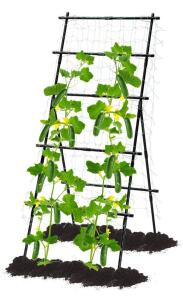 (2) Lalahoni Garden Cucumber Trellis Large 6ft Metal For Climbing Plants Support