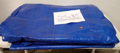 Blue 30'x20' Tarp