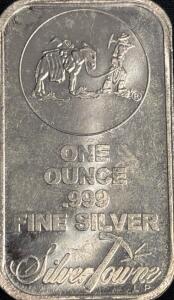 SilverTowne Prospector 1oz .999 Fine Silver Bar