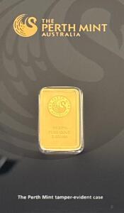 The Perth Mint in Australia 5g .9999 Fine Gold Bar