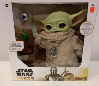 New Mattel Star Wars The Mandalorian Baby Yoda 11" Figurine