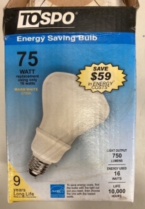 Tospo 16 Watt Fluorescent Replacement Bulbs