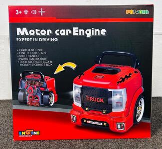 Engine Workshop Motor Car Engine Expert In Driving Kids Toy Ages 3+