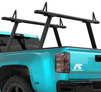 800lb Heavy Duty Truck Bed Rack For Ford F-150 F-250 F-350 Super Duty, Dodge Ram 1500 2500 3500, Chevy Silverado Colorado, GMC Sierra Canyon, Toyota Tundra