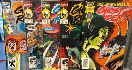 (5) Ghost Rider Comic Books!