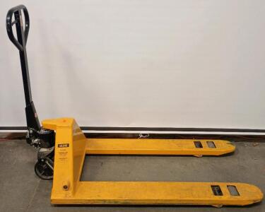 Wesco U-Line Extra-Long Fork Manual Pallet Jack.
