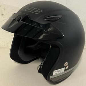 HJC Open Face Motorcycle Helmet, Matte Black, Large