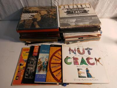 (50) Assorted Vinyl Records Including The Nutcracker, Ernie Ford And More
