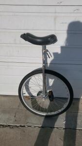 24" Steel Frame Unicycle, Aluminum Rim, No Brake