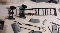 Hubley 1/22 Scale 1930 Packard Roadster Model Kit, 143 Parts, Metal - 4