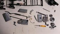 Hubley 1/22 Scale 1930 Packard Roadster Model Kit, 143 Parts, Metal - 5