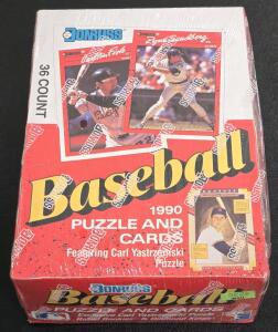 *FACTORY SEALED* Donruss 1990 Baseball Card Pack Box