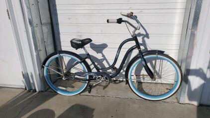 Schwinn Cruiser Bicycle, 26-inch Wheels, Single-speed, Dark Blue