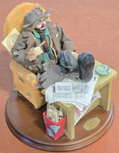Emmet Kelly Jr. &ldquo;Real Rags&rdquo; Fabric Mache Collection - Big Boss 2