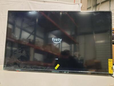 Insignia 55" LED 4K UHD Fire TV with Wall Mount, Model NS-55DF710NA21 (Tested)