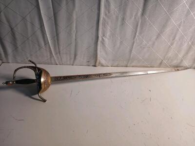Vintage Spanish Toledo Sword -45"