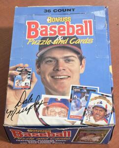 Donruss 1988 Baseball Player Card Pack Box