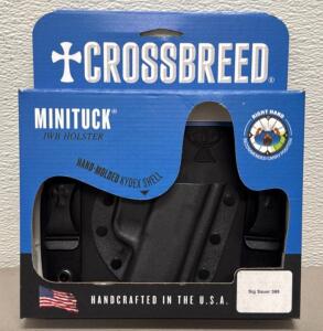 CrossBreed MiniTuck IWB Holster, Sig Sauer P365, Right Hand, Kydex, USA