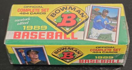 *FACTORY SEALED* Bowman 1989 Complete Set Baseball Card Box