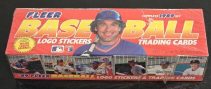 *FACTORY SEALED* Fleer 1989 Complete Set Baseball Card Box