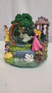 Disney Musical Snow Globe with Belle, Cinderella, Aurora, and Snow White
