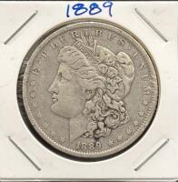 1889 Morgan Silver Dollar, 90% Silver, George T. Morgan Design