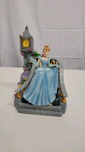 Disney Cinderella Figurine, Multicolor, 10" Height, Resin/Porcelain