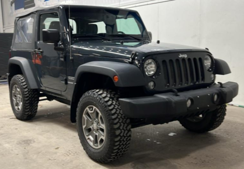 2017 JEEP WRANGLER - 4X4 - 41K MILES! 6 SPEED MANUAL!