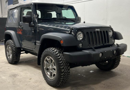 2017 JEEP WRANGLER - 4X4 - 41K MILES! 6 SPEED MANUAL!