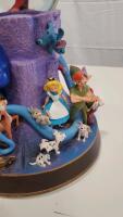 Disney Multicharacter Figurine Display with Snow Globe, Featuring Mickey Mouse & Genie - 4