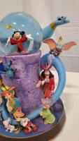 Disney Multicharacter Figurine Display with Snow Globe, Featuring Mickey Mouse & Genie - 5