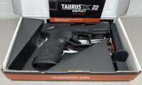 Taurus TX22 Compact .22 LR Pistol, 3.6" Barrel, Black Finish, 13+1 Capacity - 7