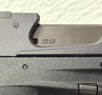 Taurus TX22 Compact .22 LR Pistol, 3.6" Barrel, Black Finish, 13+1 Capacity - 9