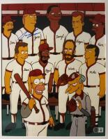 Jose Canseco Autographed Simpsons 11" x 14" Print, Beckett Authenticated - 2