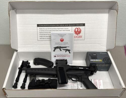 Ruger 22 Charger Pistol, Sig Sauer Romeo5 Optic, Serial 493-45594