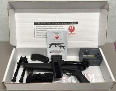 Ruger 22 Charger Pistol, Sig Sauer Romeo5 Optic, Serial 493-45594