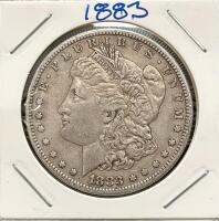 1883 Morgan Dollar, United States, Silver, No Mint Mark