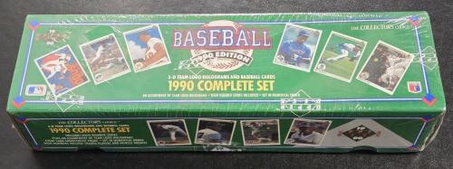 *FACTORY SEALED* Upper Deck 1990 Complete Set Baseball Card Box