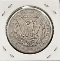 1890 Morgan Silver Dollar Coin, Philadelphia Mint, 90% Silver - 2