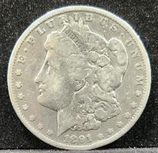 1891-O Morgan Silver Dollar (UNAUTHENTICATED)