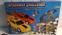 TYCO Speedway Challenge Slot Car Racing Set, Battery Operated, 94-inch Track - 2