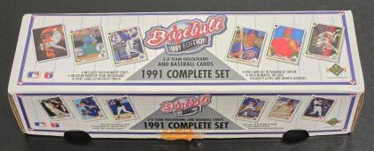 Upper Deck 1991 Baseball Complete Set Player Card Box