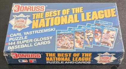 *FACTORY SEALED* Donruss "Best of the National League" Player Card Box