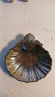 (2) Brass Decorative Plates (1) Silver-Plated Cup/Vase & More - 4