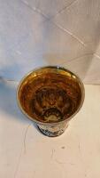 (2) Brass Decorative Plates (1) Silver-Plated Cup/Vase & More - 6