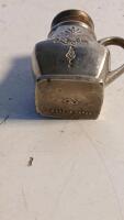 (2) Brass Decorative Plates (1) Silver-Plated Cup/Vase & More - 13