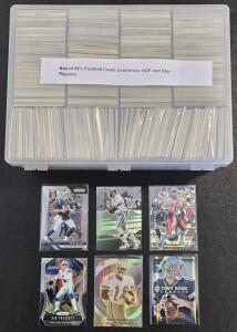 Full Box of Assorted NFL Player Cards: Tom Brady, Deion Sanders & Much More!