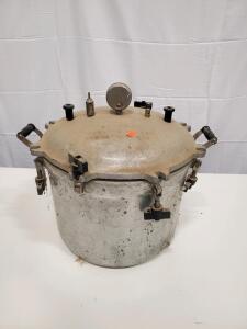 National Pressure Cooker, Aluminum, 21 Quart, Pressure Gauge