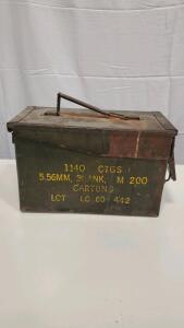 Military Surplus Ammunition Can, Metal, 1140 CTGS Capacity